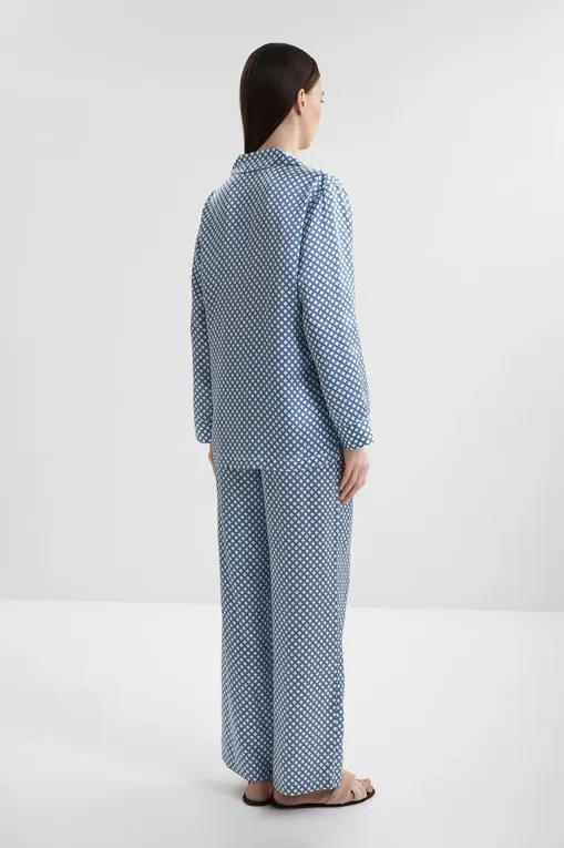 Пижамы Luna di Seta VLST61128 S258 IVORY/BLUE
