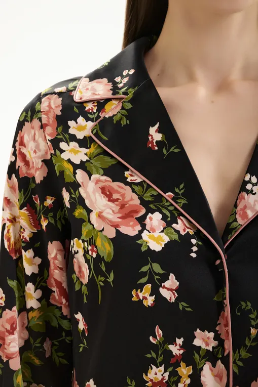 Пижамы Marjolaine 4BER5501 0181 Imprime Fleur/Buvard