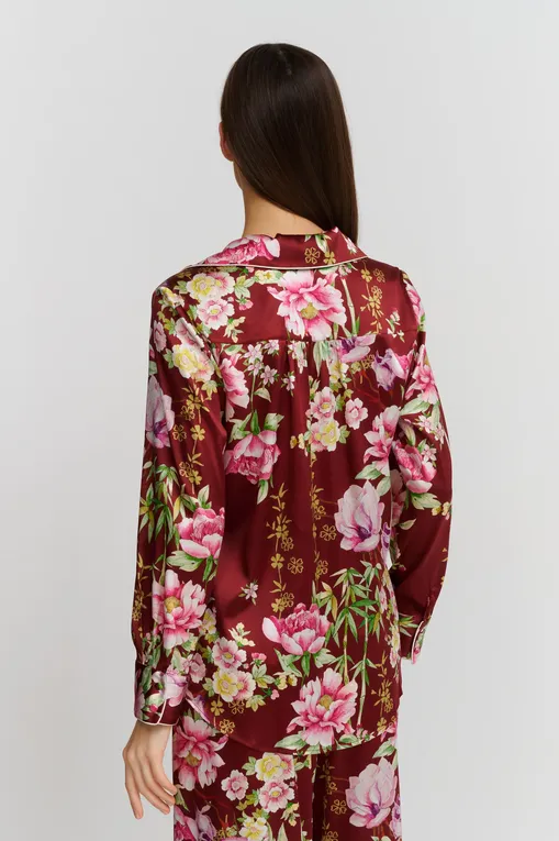 Пижамы Marjolaine 4VEL5501 0156 Imprime Bourgogne