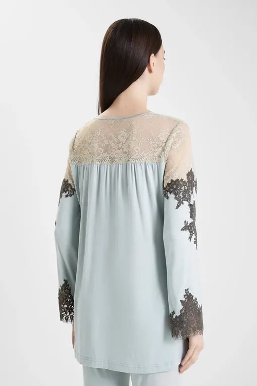 Пижамы Marjolaine 6SYB5501 6198 Brume/Ardoise