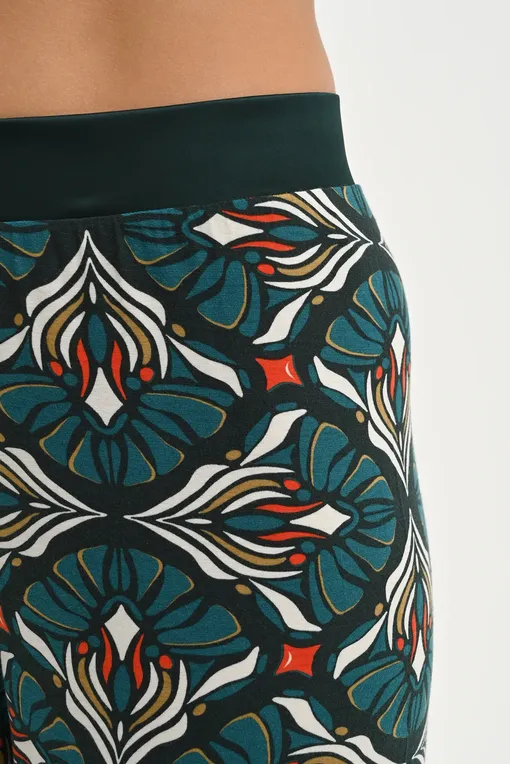 Пижамы Mey 14357 881 green leaves