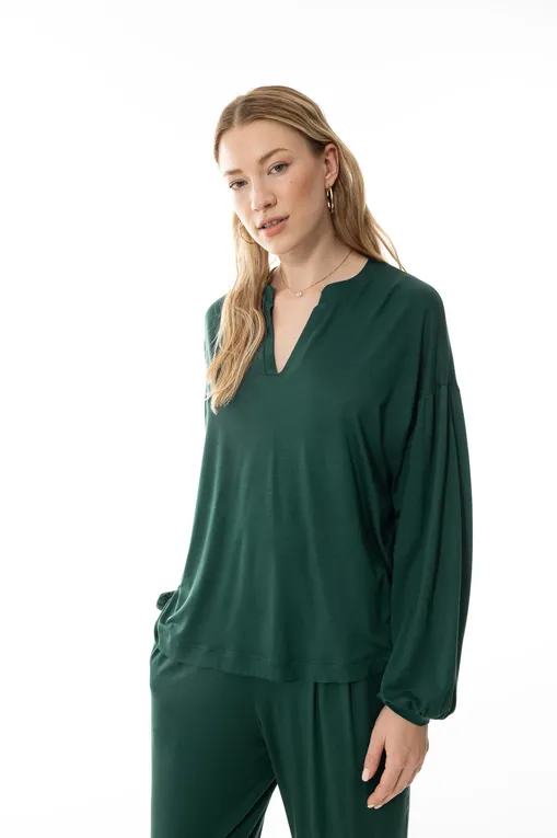 Пижамы Mey 17341 881 green leaves