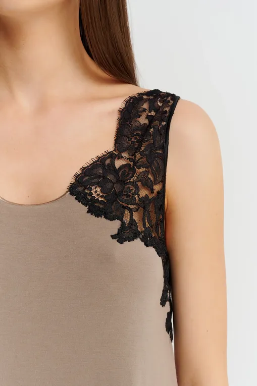 Пижамы Gianantonio A. Paladini S41LP01 LIME 414 NOISETTE/P.NERO