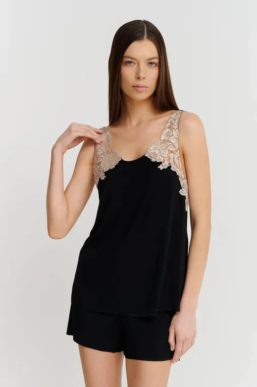 Пижамы Gianantonio A. Paladini S41LP01 LIME 957 NERO/P.NOISETTE