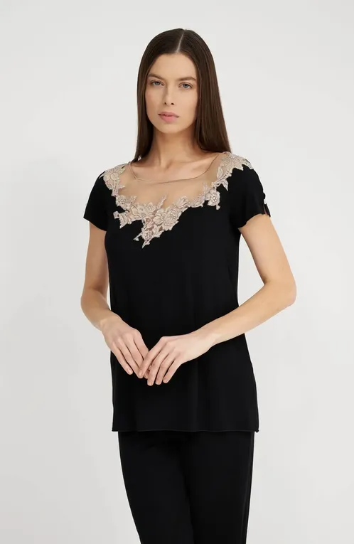 Пижамы Gianantonio A. Paladini S41LP02 LUPINO 957 NERO/P.NOISETTE