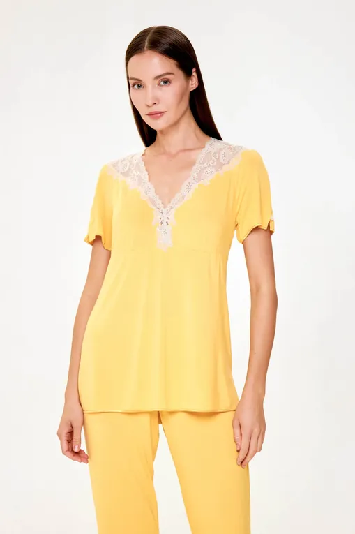 Пижамы Gianantonio A. Paladini S45PP02 PHEBE 216 GIALLO OCRA