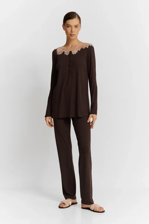 Пижамы Gianantonio A. Paladini W41AP02 AVIGNONE 424 CHOCOLATE