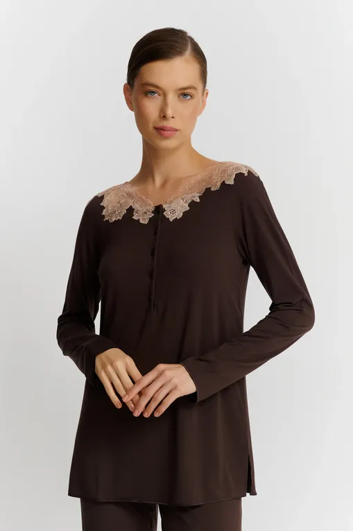 Пижамы Gianantonio A. Paladini W41AP02 AVIGNONE 424 CHOCOLATE