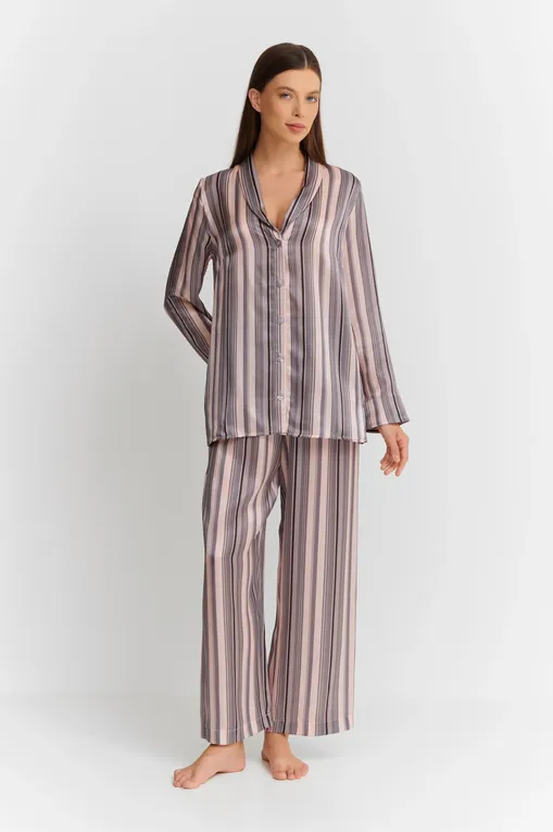 Пижамы Gianantonio A. Paladini W41QP01 QUIRINDI 570 RIGHE ROSA/GRIGIO