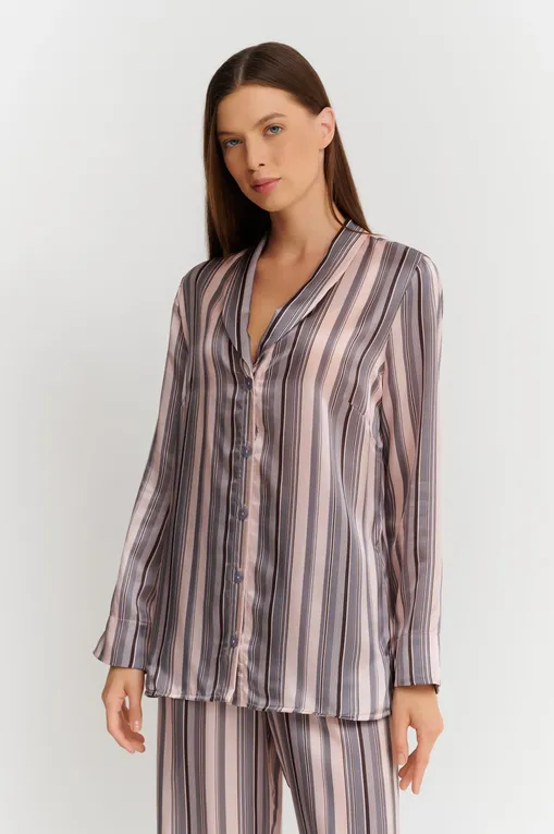 Пижамы Gianantonio A. Paladini W41QP01 QUIRINDI 570 RIGHE ROSA/GRIGIO