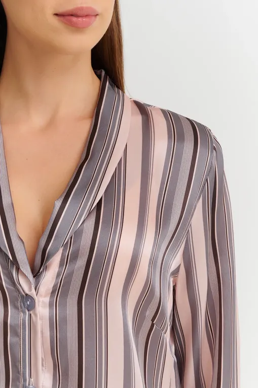 Пижамы Gianantonio A. Paladini W41QP01 QUIRINDI 570 RIGHE ROSA/GRIGIO