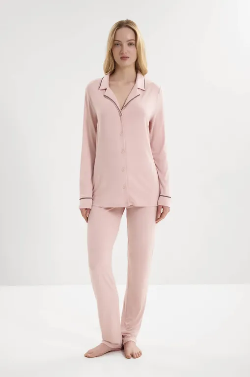 Пижамы Gianantonio A. Paladini W55SP04 SOLEDAD 510 ROSA/P.AUBERGINE