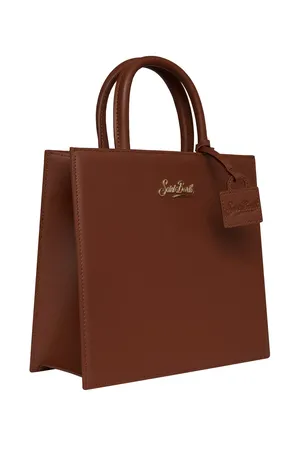 Mc2 Saint Barth SHOPBAGMIDI LEATHER 18