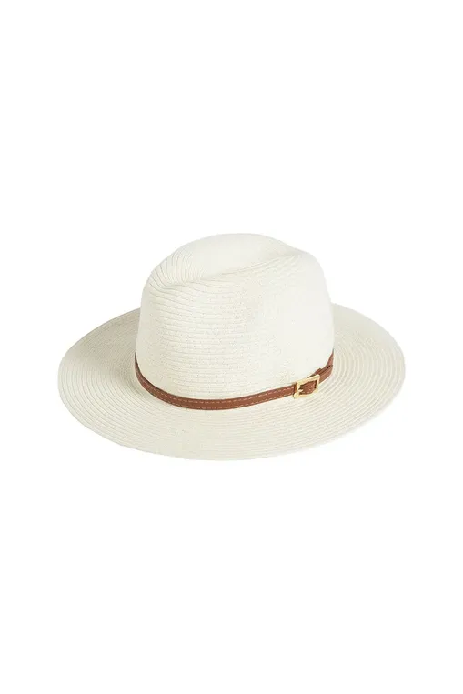 Шляпы Melissa Odabash Fedora CR Cream/Tan Belt
