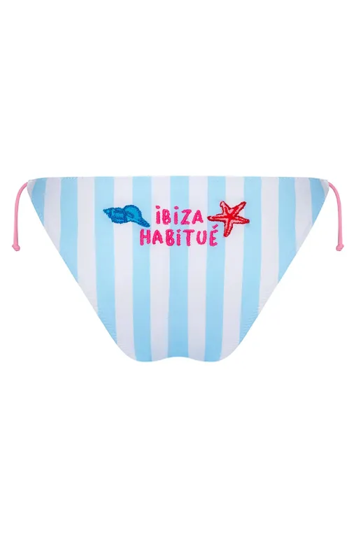 Девочкам Mc2 Saint Barth HOLLY IBIZA STRIPES POP V 31 EMB