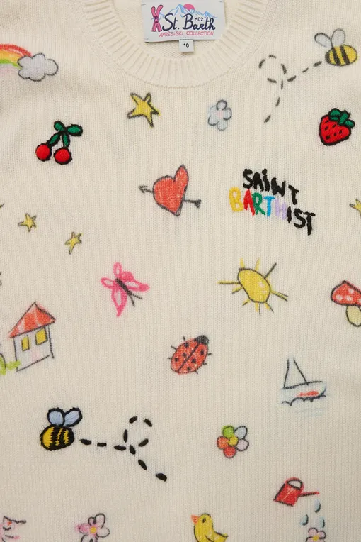 Девочкам Mc2 Saint Barth PRINCESSW SB SKETCH 10 EMB