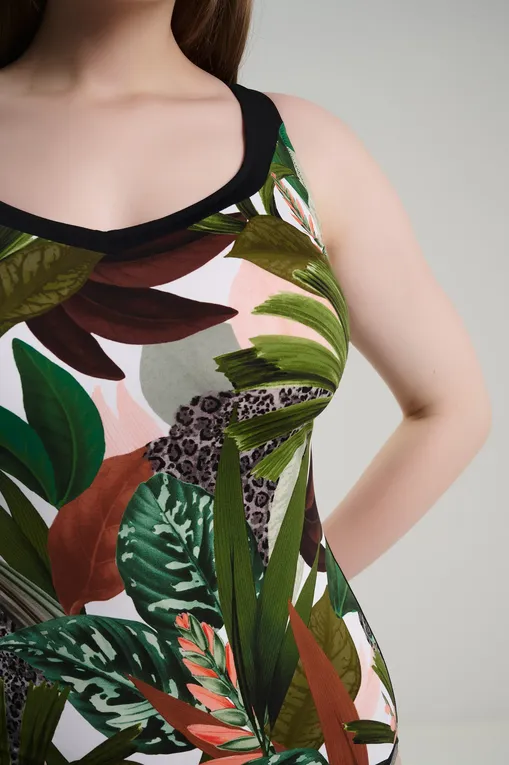 Купальники Charmline 1437649 947 white jungle