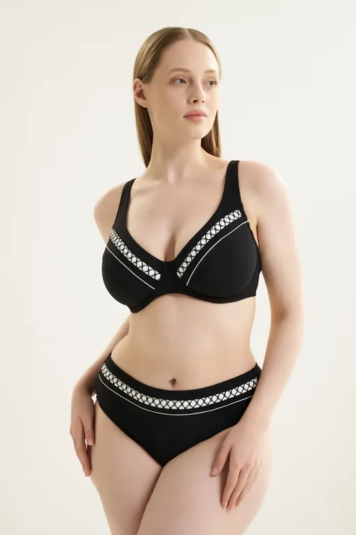 Купальники Charmline 2116740 077 black-white