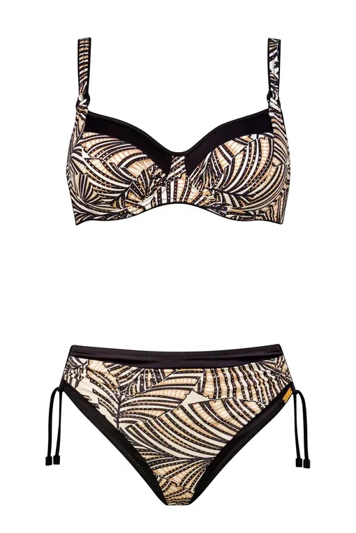 Купальники Charmline 2312558 536 black-cream-metallic