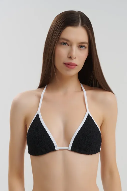 Купальники Hunza G GINA BIKINI CONTRAST BLACK/WHITE