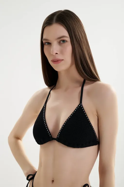 Купальники Hunza G GINA SWAROVSKI BIKINI BLACK/DTM