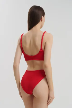 Hunza G PHOEBE BIKINI RED