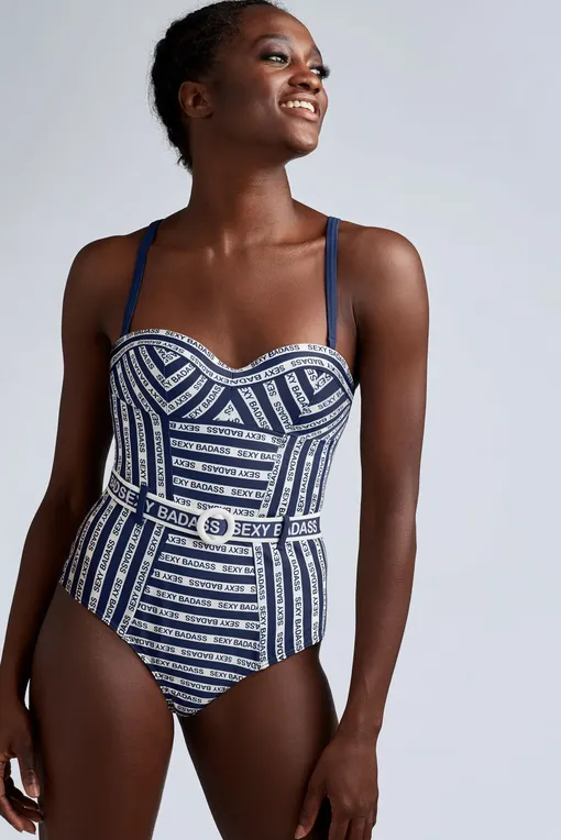 Купальники Marlies/Dekkers 35024 blue and white