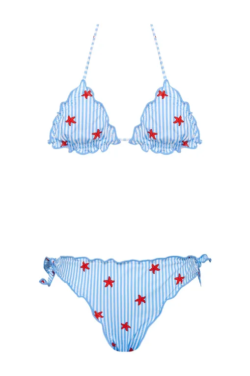 Купальники Mc2 Saint Barth CRIS STARFISH STRIPES S 31