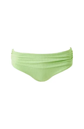 Melissa Odabash Bel Air Bottom CR Lime Ribbed