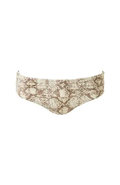 Melissa Odabash Bel Air Bottom CR Snake