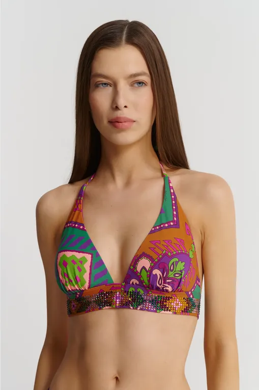 Купальники Miss Bikini V5021S ROVI VIOLA ETNICO ROMBI