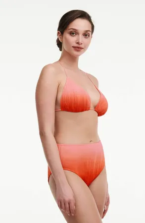 Chantelle C12VQF 0XS Orange Tie & dye