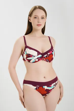 Chantelle C18H10 0FW Purple flowers