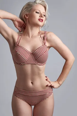 Marlies/Dekkers 181801 Red-Ecru