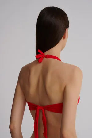 Melissa Odabash Brussels Top Core CR Red