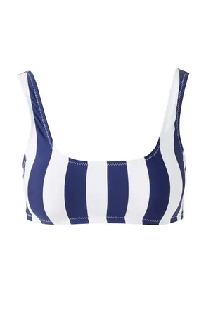 Melissa Odabash Ponza Top HS 24 Navy Stripe