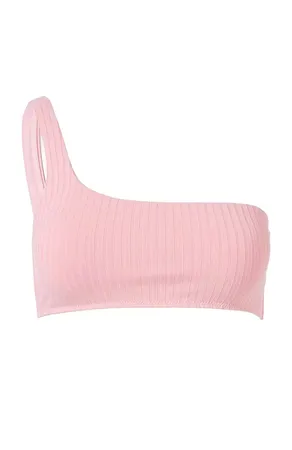 Melissa Odabash Toulouse Top CR Blush Ribbed
