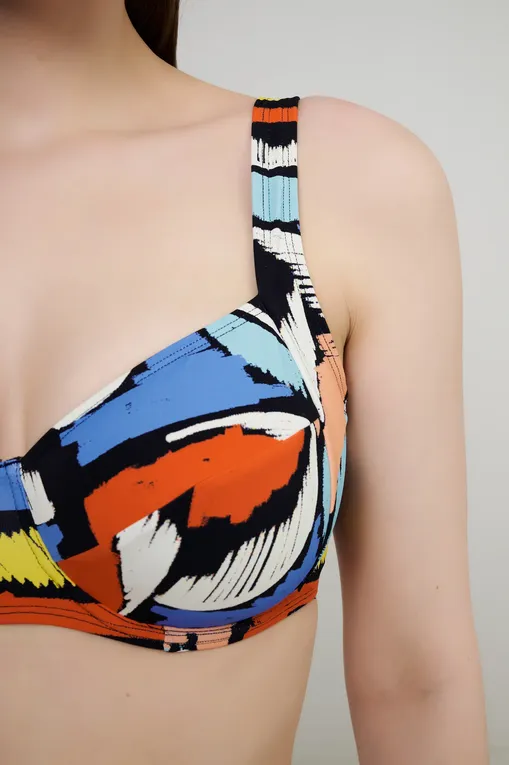 Купальники Naturana 77118 041 Black Multicolor