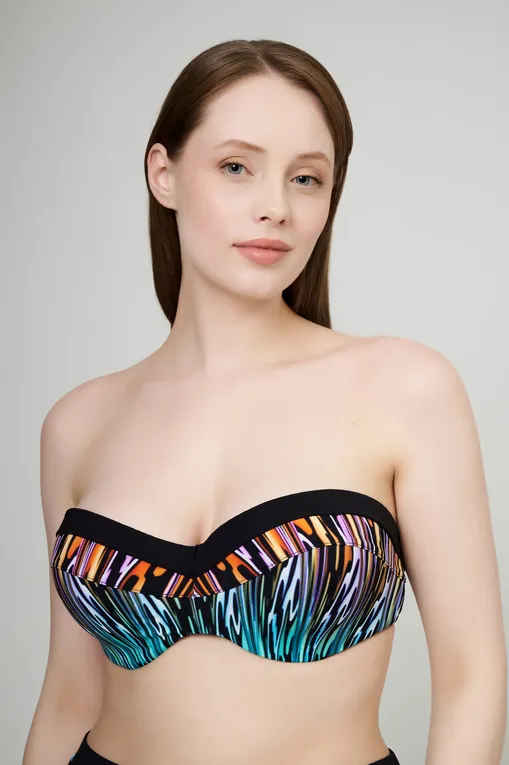 Купальники Naturana 77119 041 Black Multicolor