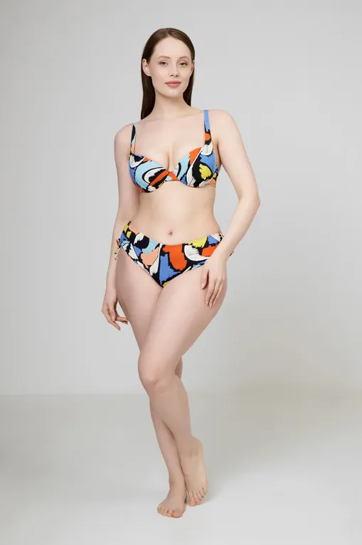 Купальники Naturana 77126 041 Black Multicolor