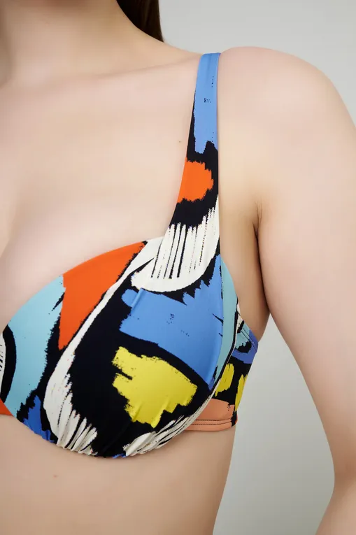 Купальники Naturana 77126 041 Black Multicolor