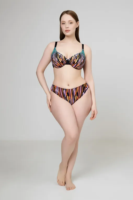 Купальники Naturana 77127 041 Black Multicolor