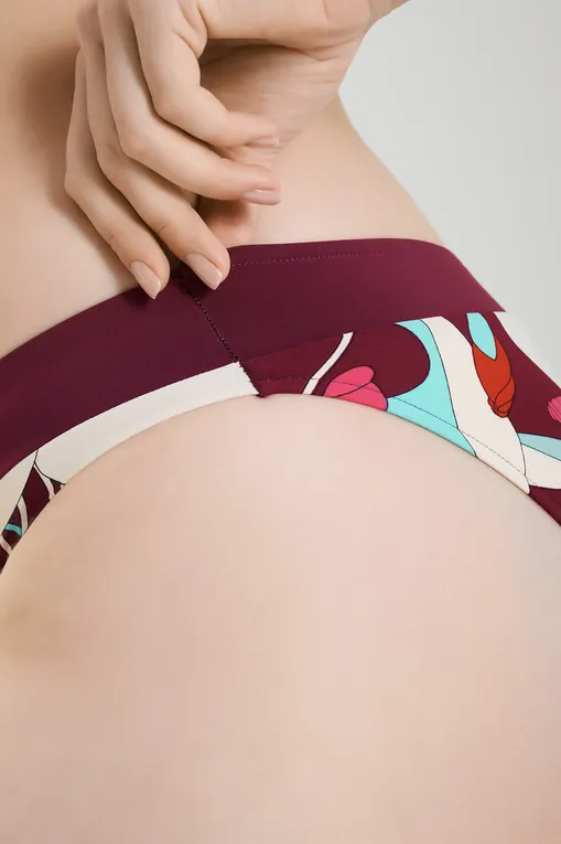 Раздельные Chantelle C18H30 0FW Purple flowers