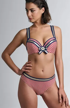 Marlies/Dekkers 35962 red ivory blue
