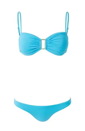 Melissa Odabash Spain Bottom SS aqua