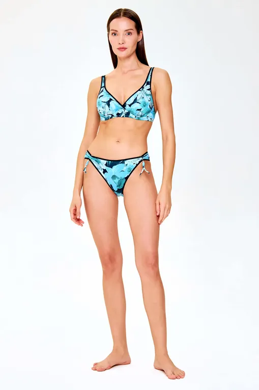 Купальники Gianantonio A. Paladini S43RS01 RIBES 610 STAMPA TURCHESE