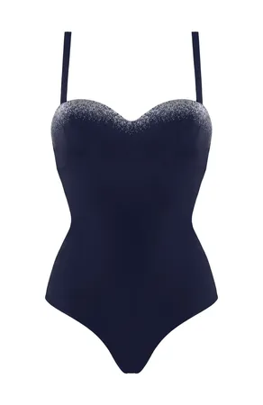 Marlies/Dekkers 35825 midnight blue and silver