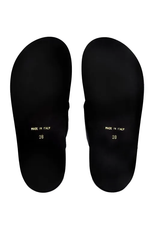 Пляжная обувь Max Mara Leisure VANITY 241652101 001 BLACK