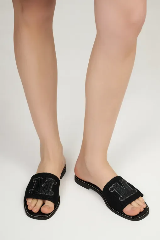 Пляжная обувь Max Mara GENE 2516521019 003 BLACK