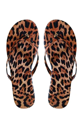 Melissa Odabash Sandals CR cheetah